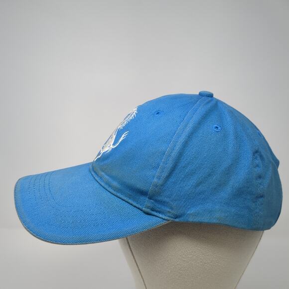 Ferrari Slideback Hat Embroidered Big Horse Logo Blue Adjustable OSFA - Picture 3 of 10